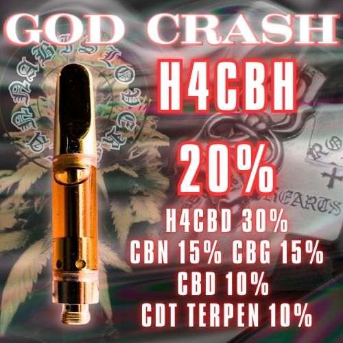 【新基準】【GOD CRASH】H4CBH20% liquid 1ml/0.5ml