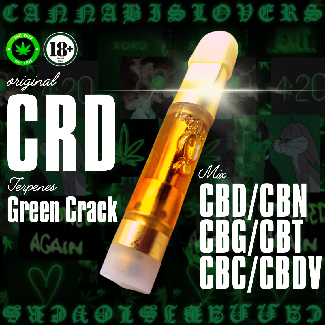 【高級CRD】オリジナルCRDリキッド CBD/CBN/CBG